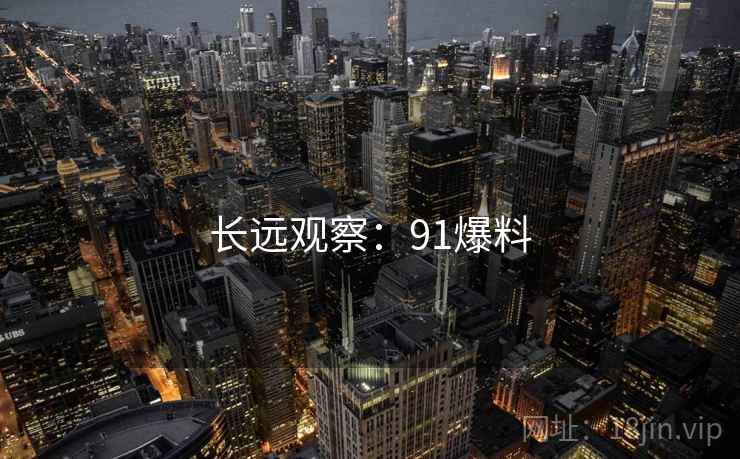 长远观察：91爆料