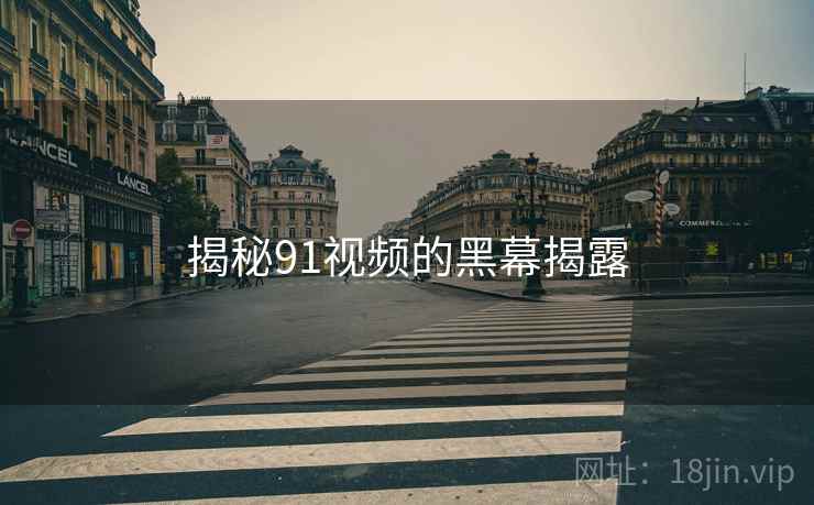 揭秘91视频的黑幕揭露