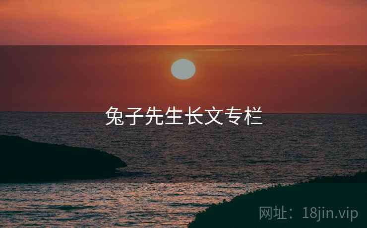 兔子先生长文专栏