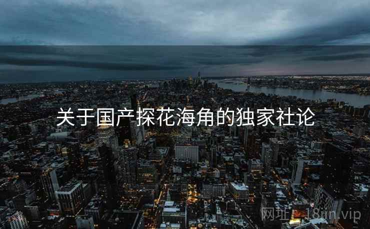 关于国产探花海角的独家社论