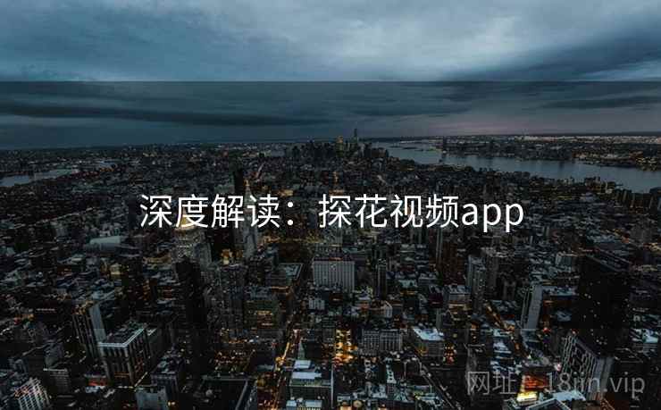 深度解读：探花视频app