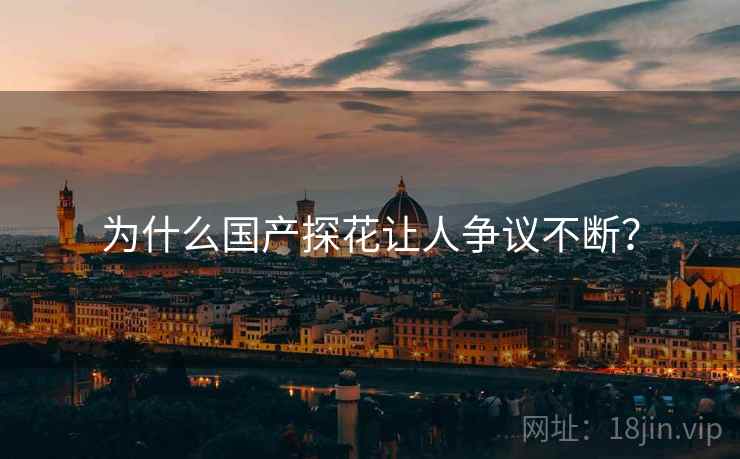 为什么国产探花让人争议不断？