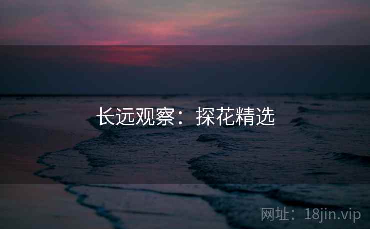 长远观察：探花精选